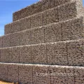 75 * 75 mm Taille de trous Cage de gabion soudée